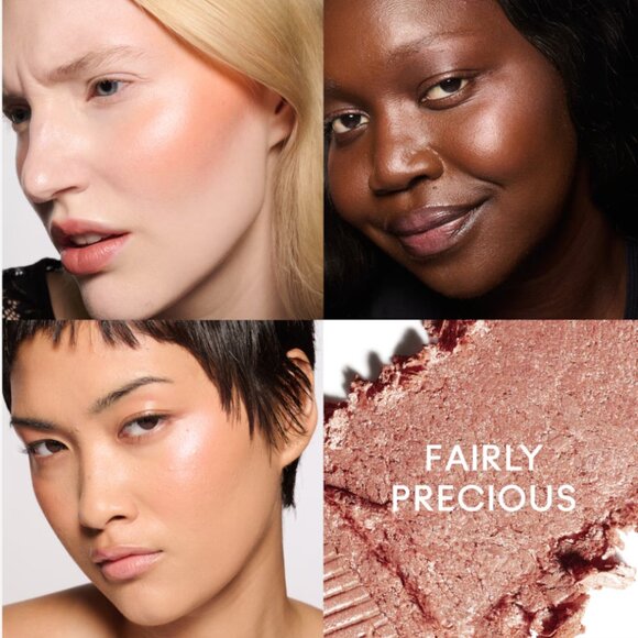 MAC Extra Dimension Blush ~ Fairly Precious (Peachy Champagne) NIB 4g - Picture 7 of 12